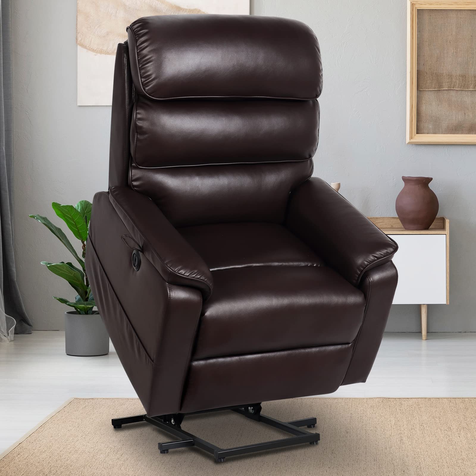 Buy CDCASA Electric Power Lift Recliner Chair with Massage and Heat for