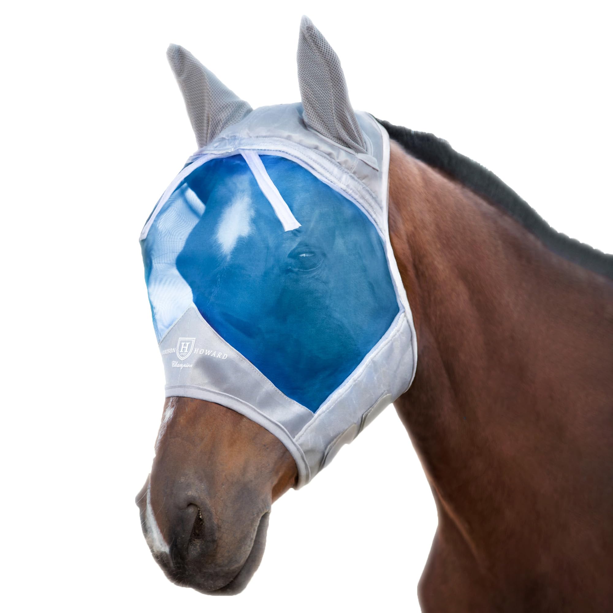 Masque anti-mouches Harrison Howard taille M protection cheval contre insectes yeux