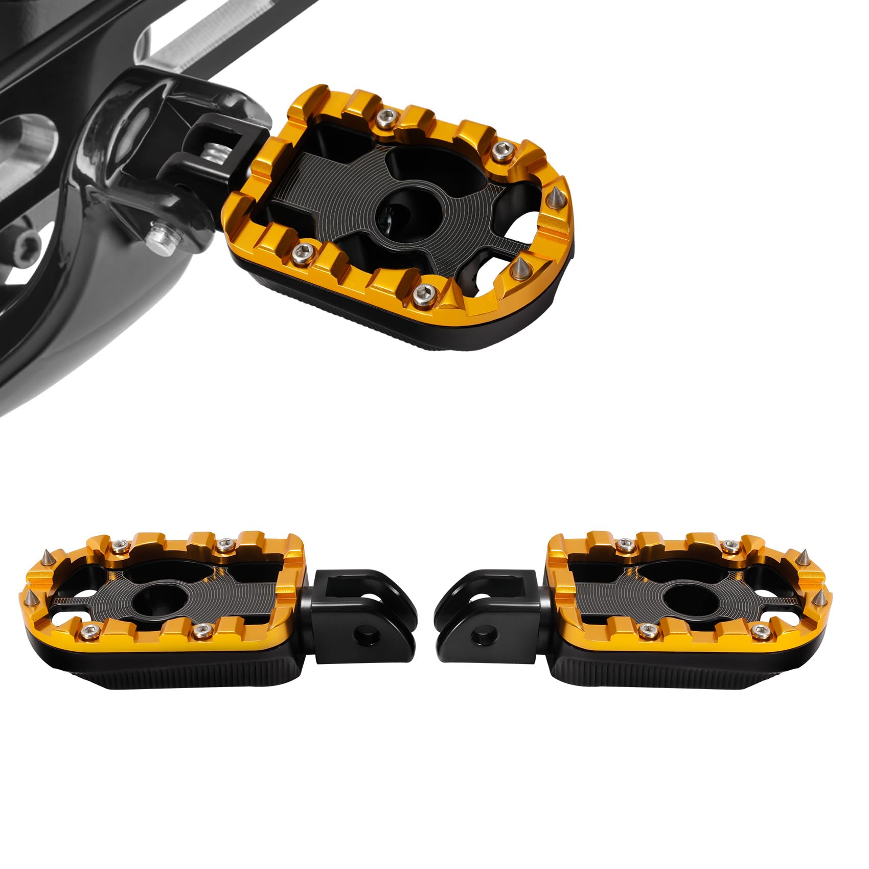 Amazon.com: TCT-MOTORPARTS Driver Footpegs Foot Pegs Fits