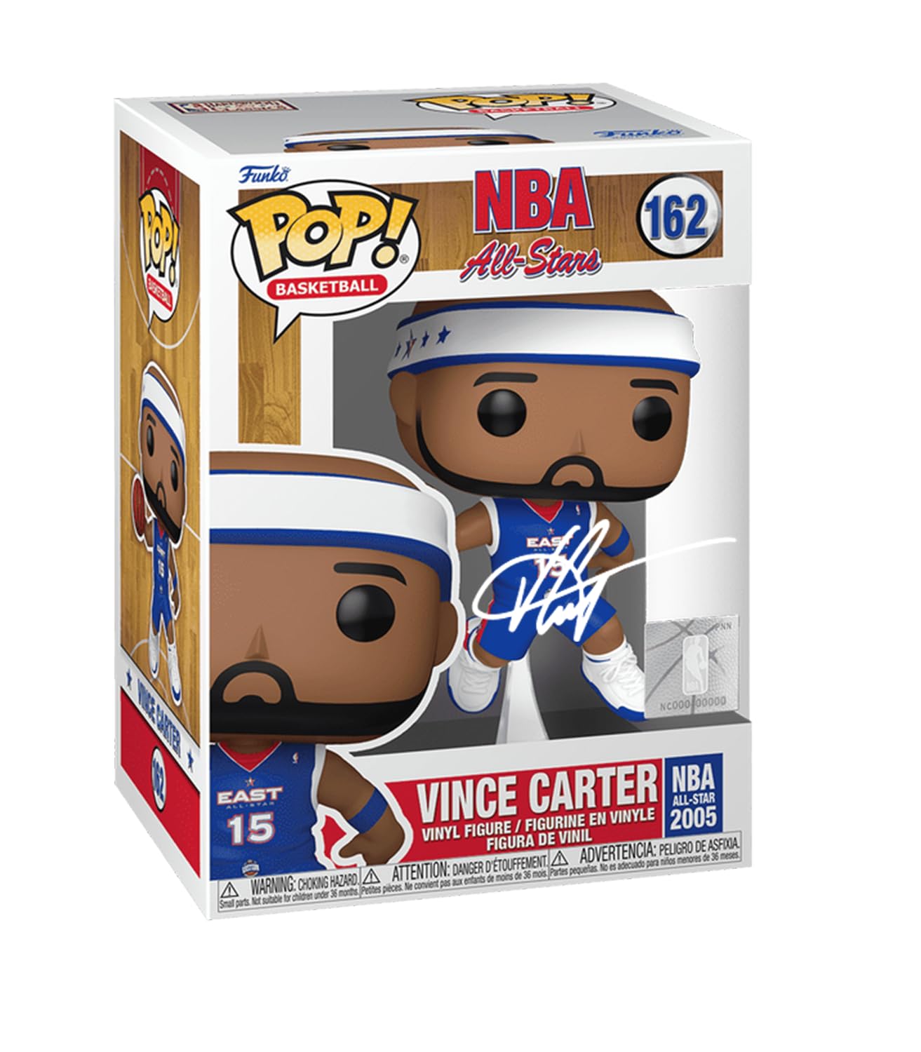Vince Carter #162 Facsimile Signed Reprint Laser Autographed
