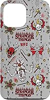 Vista 24 de Stranger Things Demogorgon Hellfire Club - Funda con patrón para iPhone 17
