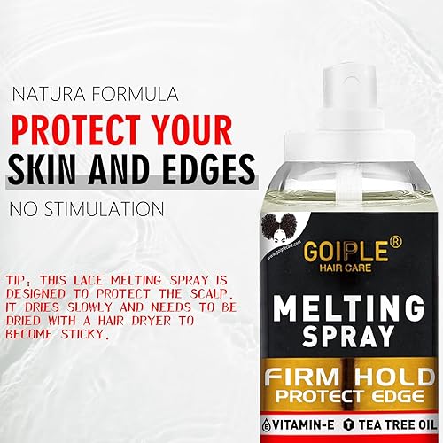 Miniatura 10 de Peluca de spray de fusión de encaje, pegamento de encaje para pelucas de encaje frontal, pegamento frontal de sujeción adicional, herramientas