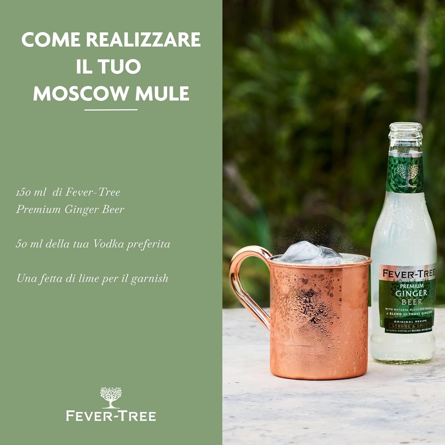 Fever Tree Ginger Beer con Aromi Naturali, Miscela di Zenzero, Ingredienti di Origine Naturale, Gusto Speziato e Corposo, Acqua Tonica di Fonte Gassata, 4x 200ml - Immagine 4