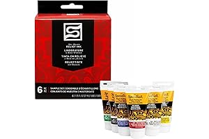 Speedball 3476 Oil-Based Block Printing Ink Starter Set: Professional, Permanent Prints, AP Certified