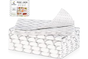 Cooyes Refrigerator Liners for Glass Shelves