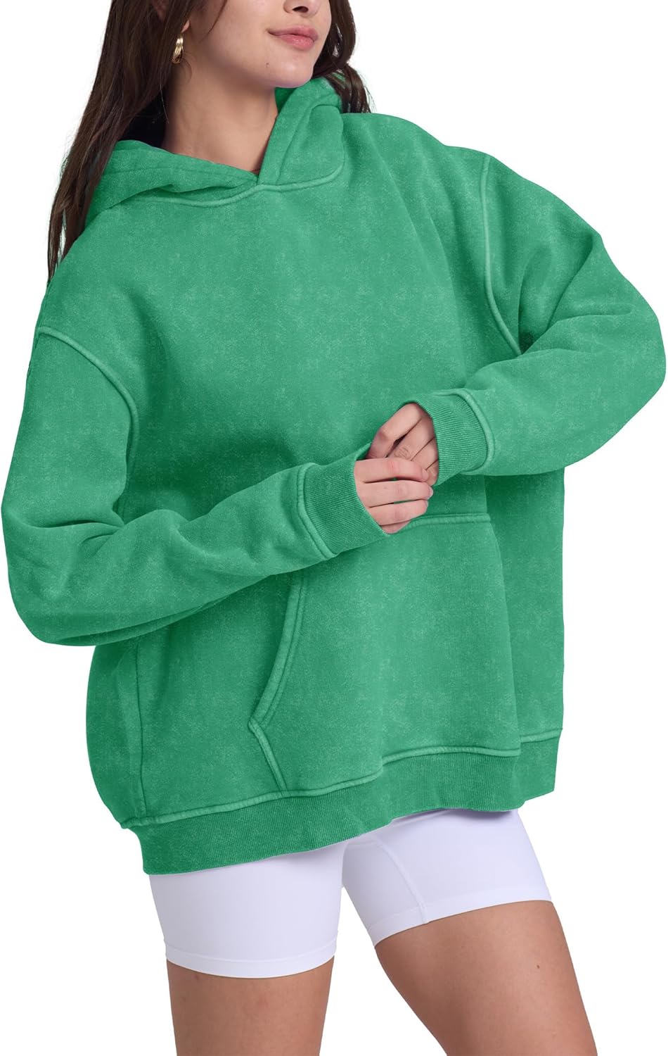 Hatant Oversized Hoodie Sweatshirts for Women Couples Heavyweight Hoodies Pullover Vintage Acid Wash Sweaters Pullover 2026 - Image 3