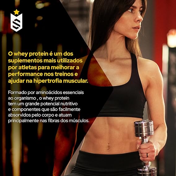 Whey Protein Concentrado 1Kg - Chocolate Belga - 100% Puro Importado - Soldiers Nutrition - Vista 3