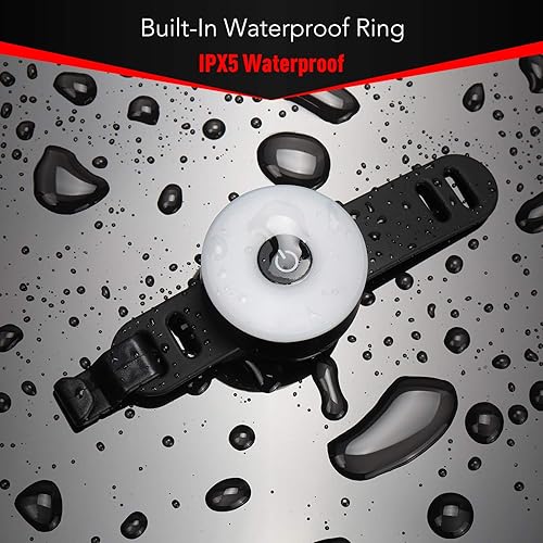 Miniatura 5 de Daffodil LEC500 - Luz trasera LED recargable por USB, linterna de seguridad de ciclismo brillante, 5 modos de iluminación, luz impermeable para