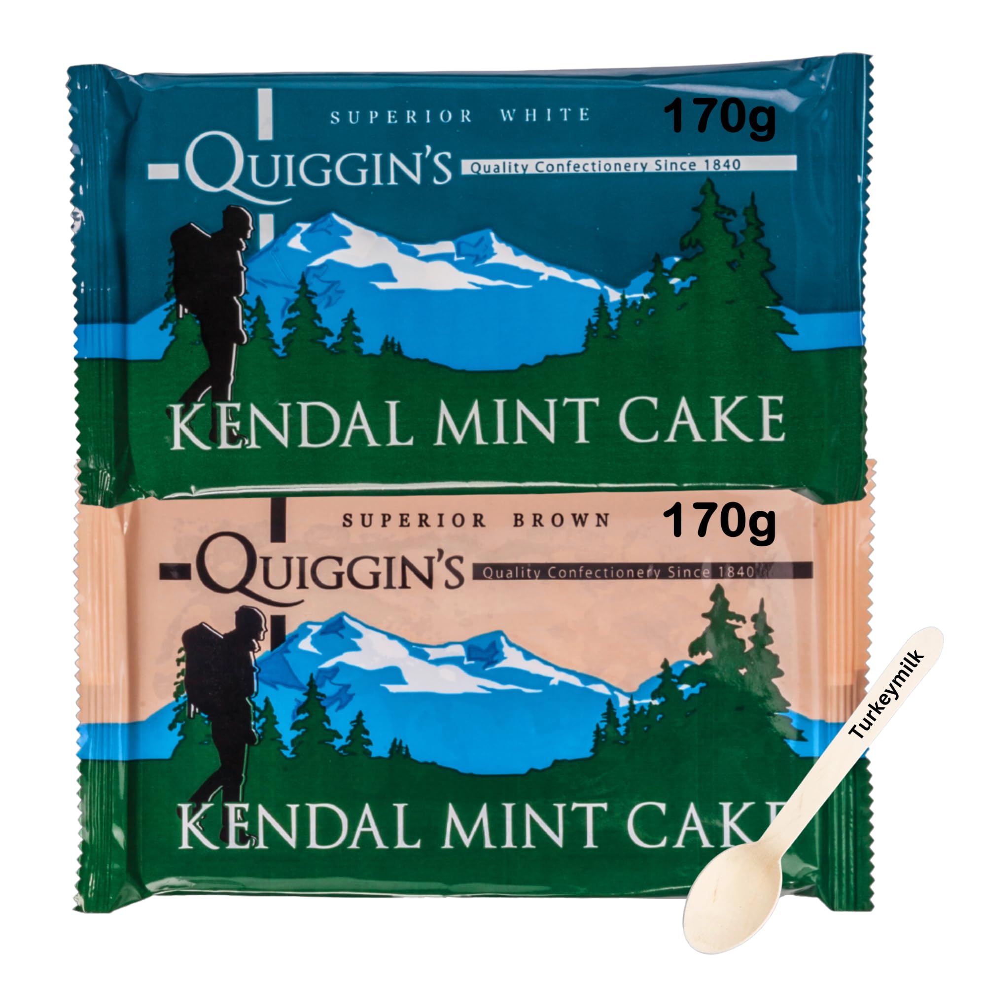 Original Kendall Mint Cake Pocket Tin Containing Two 85g Bars - View #10