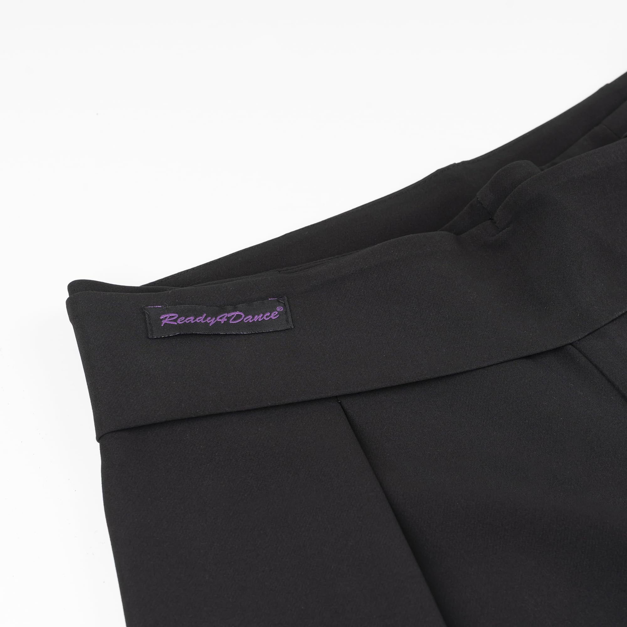 Pantaloni Zaria da Donna per Danza Sportiva – Eleganti con Cintura a Fiocco, Comodi e Flessibili, Made in Italy, Disponibili in Nero Taglie XS-XL