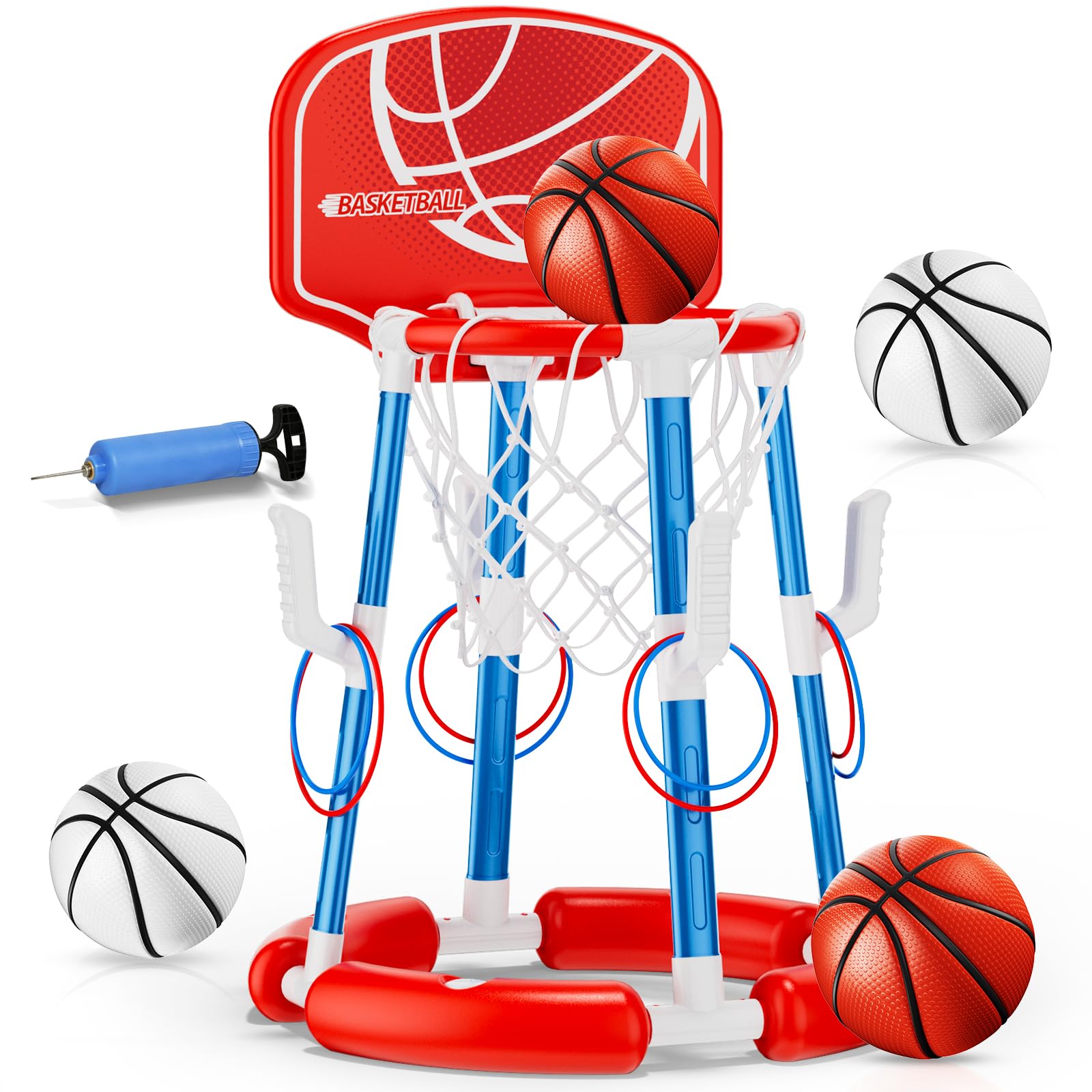 Pool Basketball Hoop with Backboard