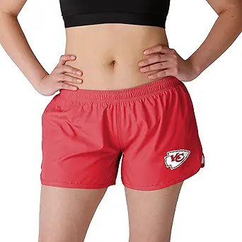 FOCO Women's NFL Team Logo Ladies Running Shorts