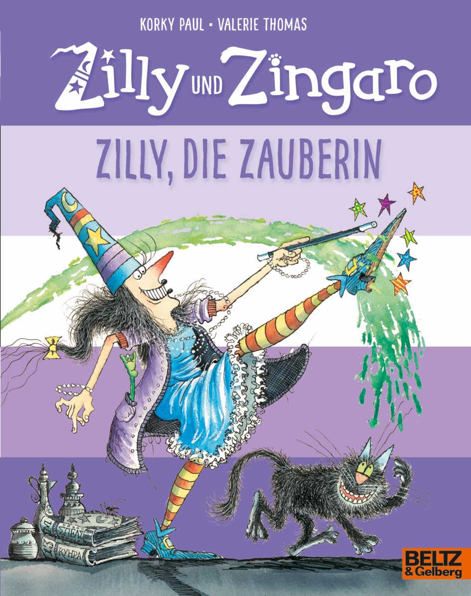 Zilly, die Zauberin: Vierfarbiges Bilderbuch