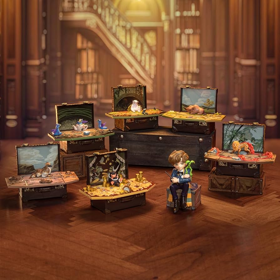 POP MART Fantastic Beasts Pop Figuren Zufällige Figuren Anime POP MART Fantastic Beasts Pop Figuren Zufällige Figuren Anime