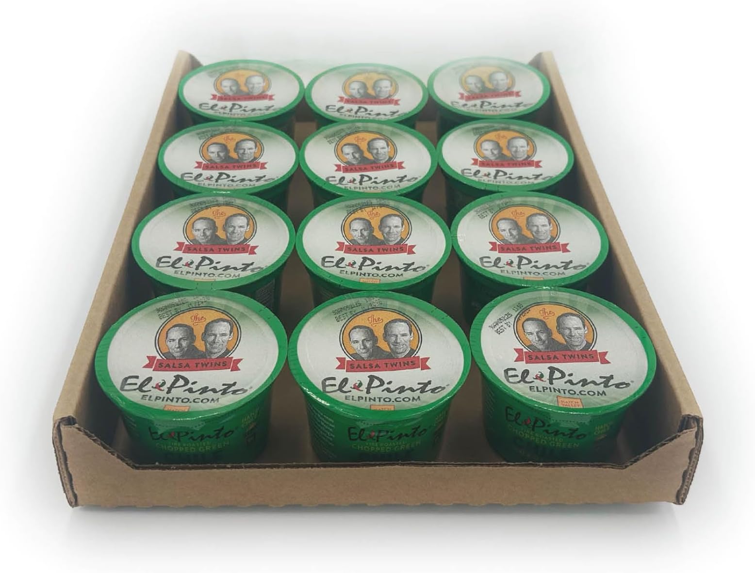 El Pinto Chopped Green Chile Medium 4 Ounce (Pack of 12)