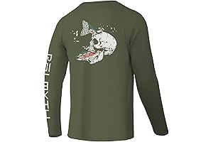 Palmyth Fishing Shirts for Men: Cutting-Edge Sun Protection, Optimized for Trout Fishing