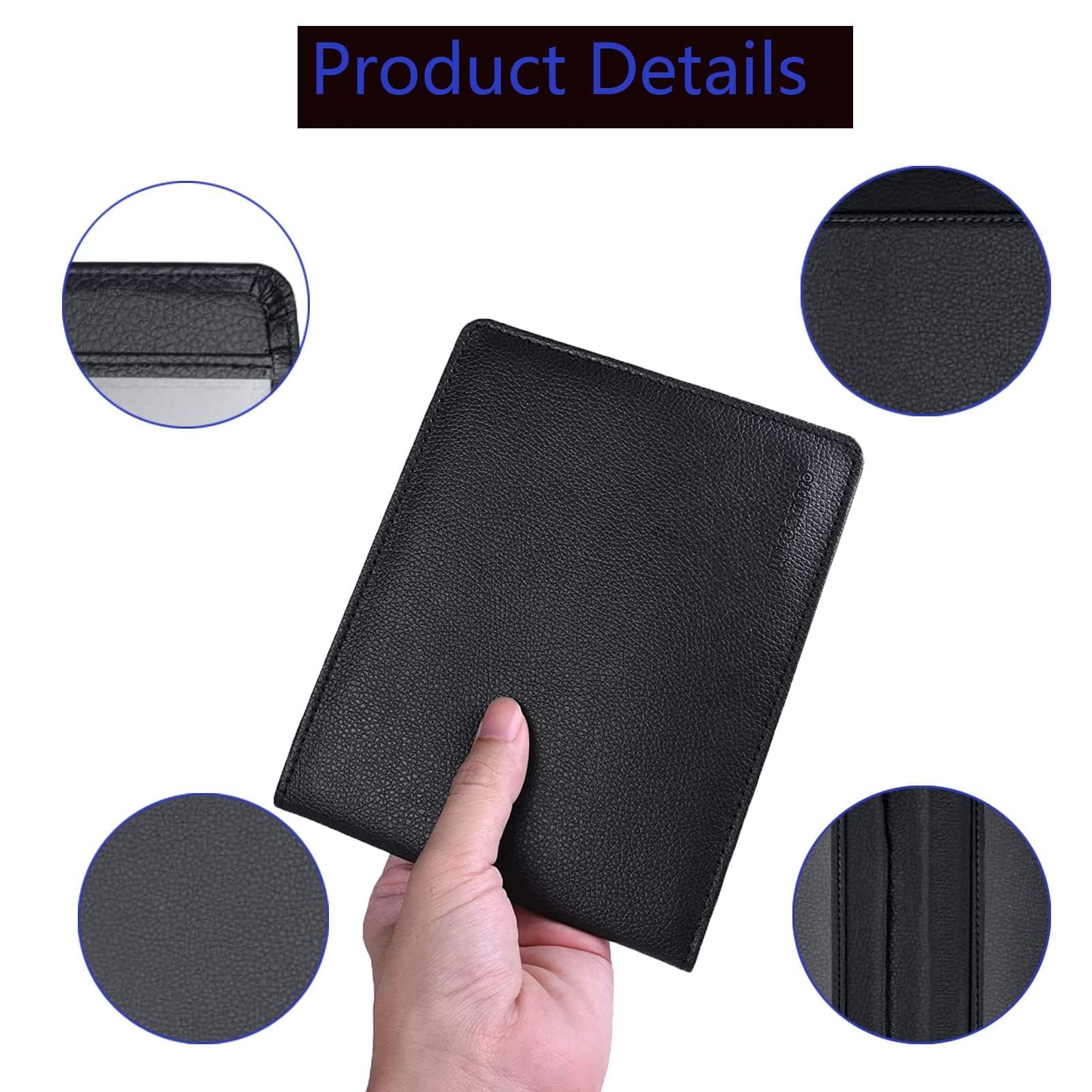 BNFGD Badge Holder Wallet for car PU Leather Disabled Blue - Image 4