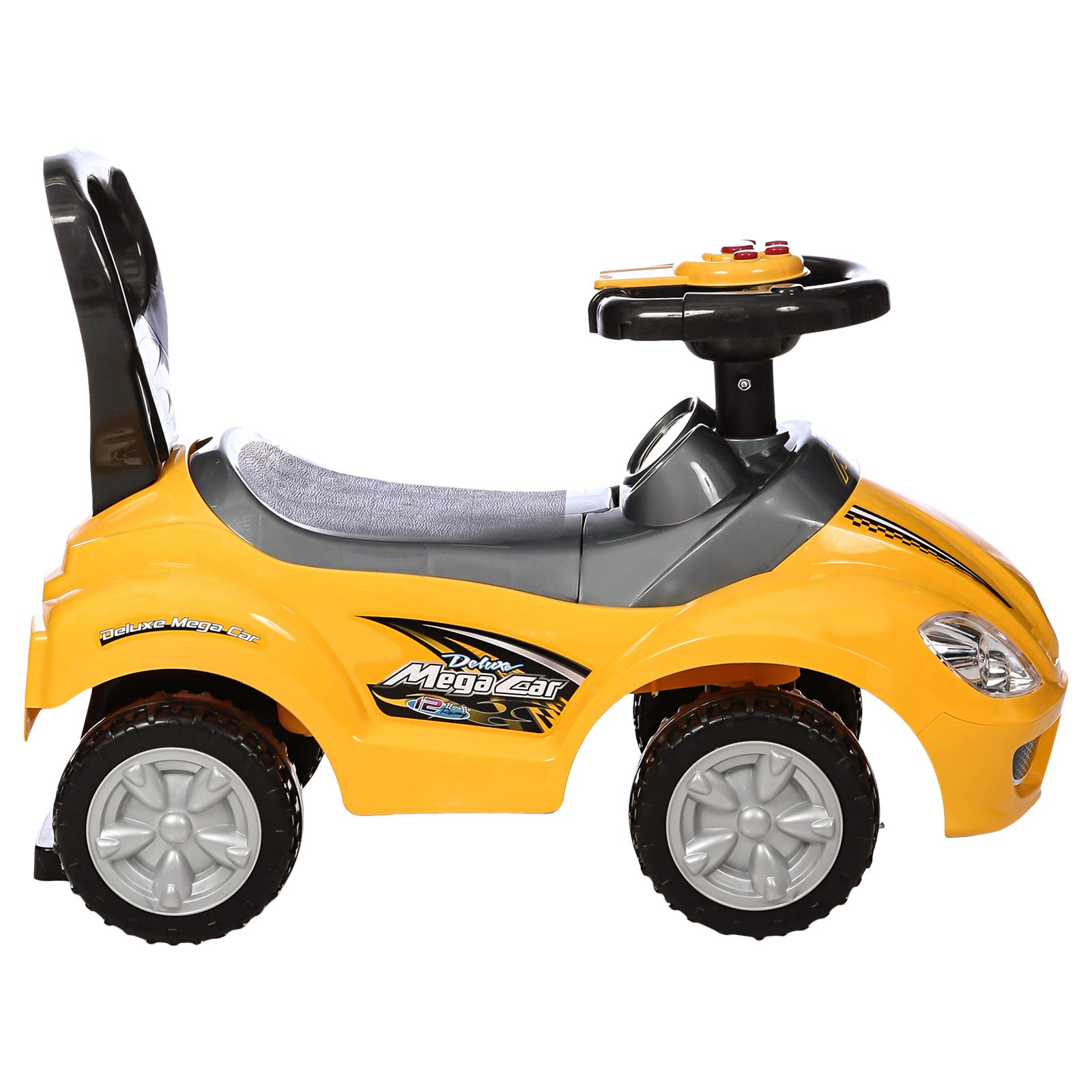 LB-382A Mega Car Pedal & Push - Yellow