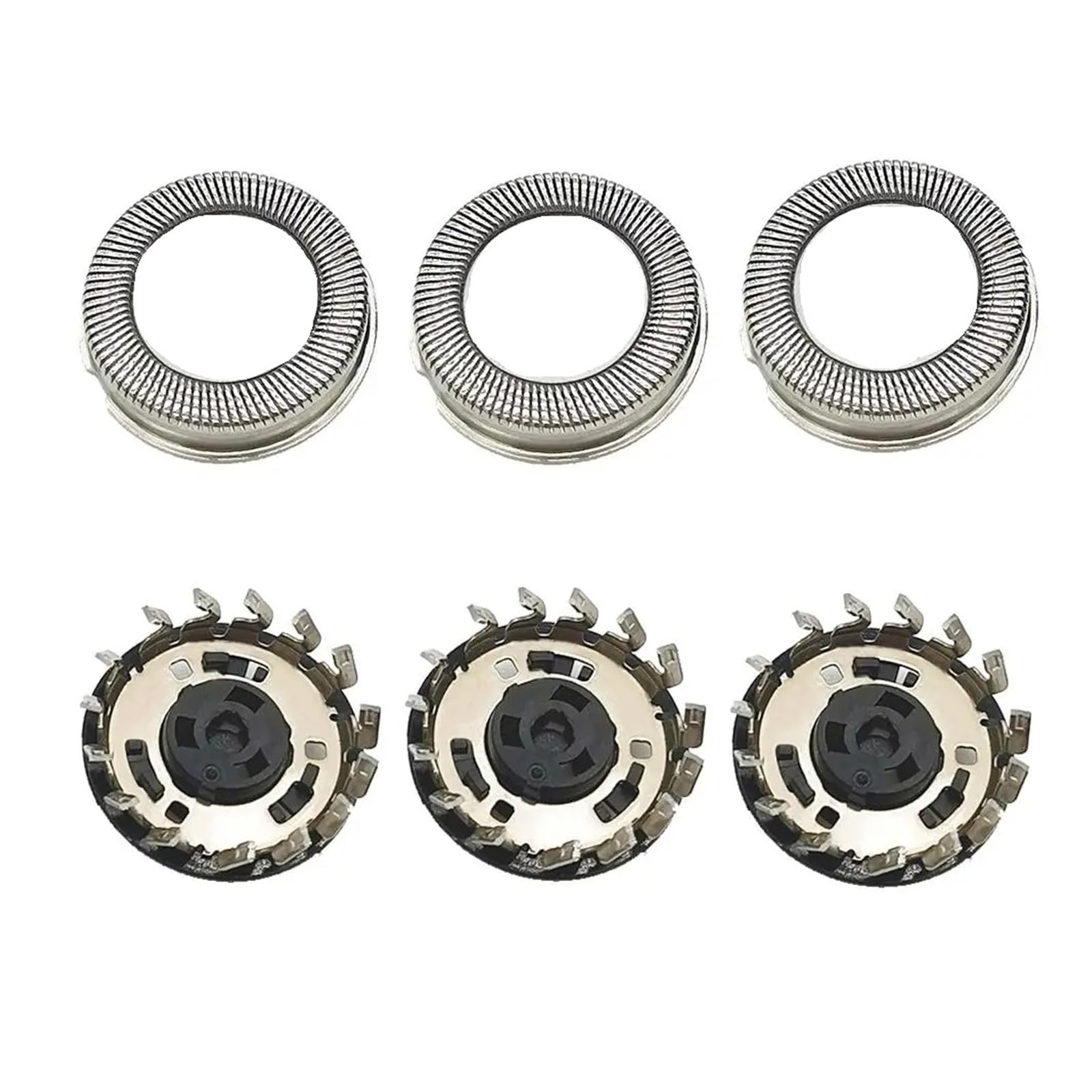 Testina Di Ricambio For Rasoio, 3 Pezzi, Compatibile Con Philips S1000 S3000 S3122 S4000 S5000 S500 XZ5800 XZ580 SW175.