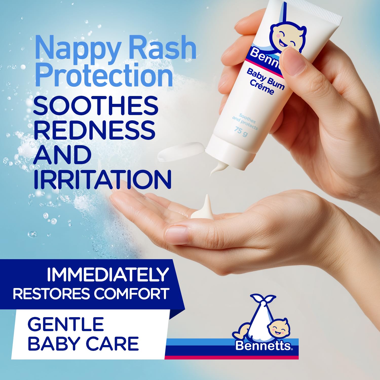 Bennetts Bambino Bum Creme 75Ml - Confezione da 2