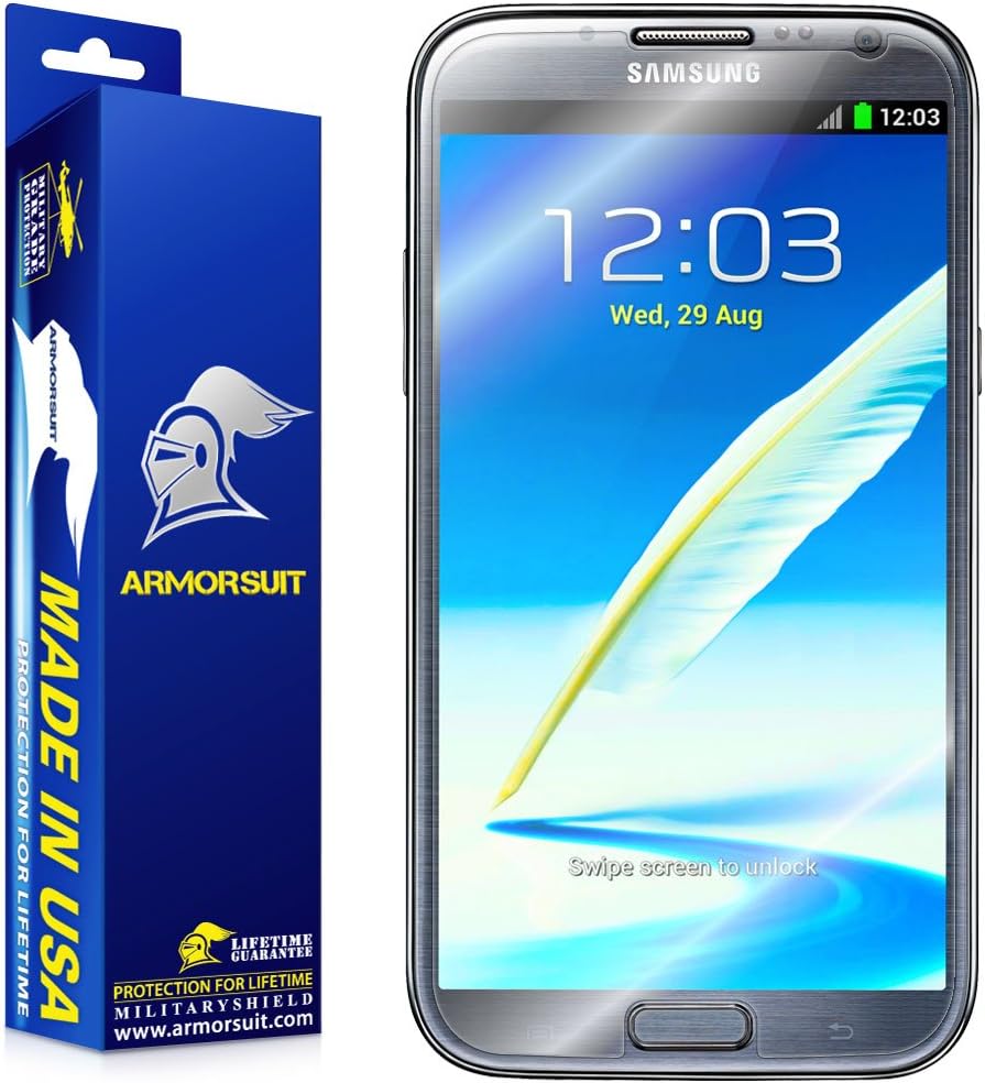 ArmorSuit MilitaryShield [Case Friendly] Screen Protector for Samsung Galaxy Note 3 - Anti-Bubble HD Clear Film