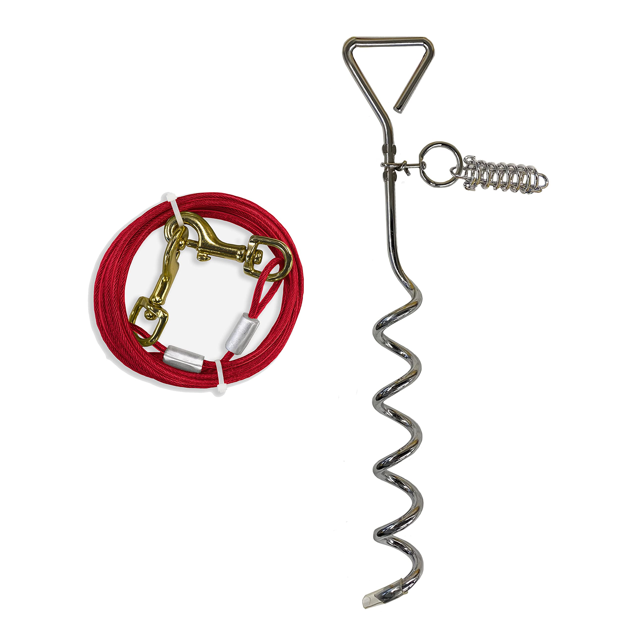 Four Paws Walk About Spiral Stake with 15-Foot Cable — alternate product view 1