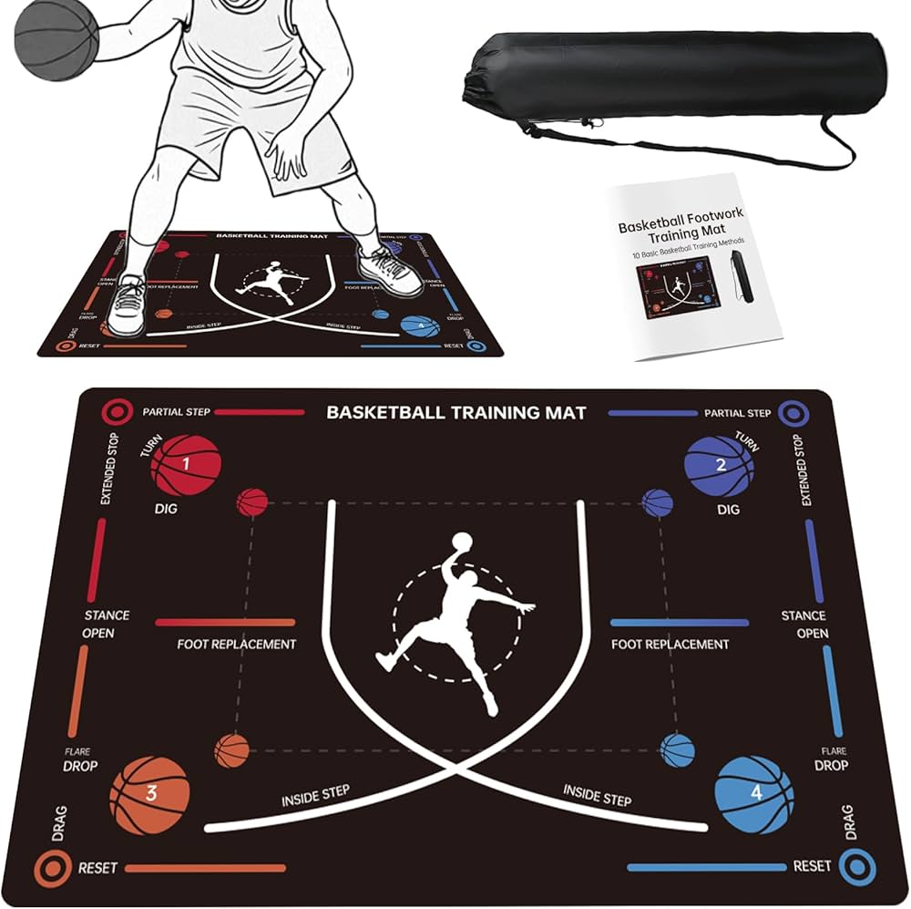 Amazon.com: ZVD Portable Basketball Training Mat - Non-Slip