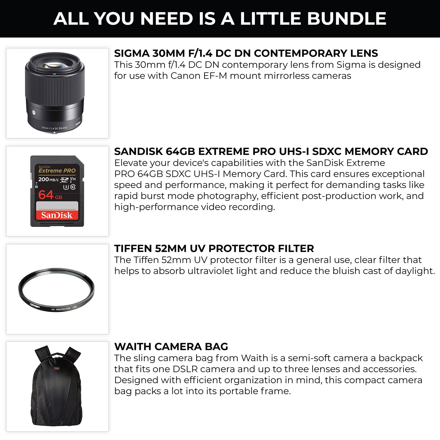 Amazon.com : Sigma 30mm f/1.4 DC DN Contemporary Lens for Canon EF