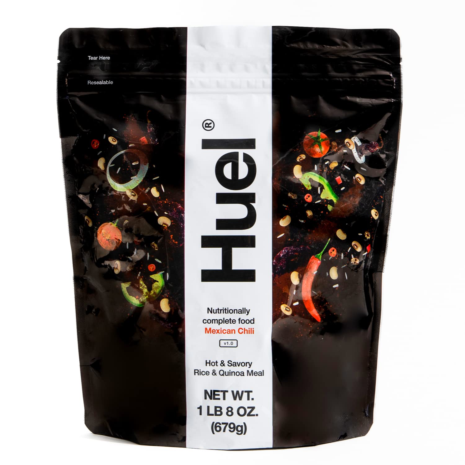 HUEL Hot and Savory Vegan Mexican Chili Nutritionally Balanced