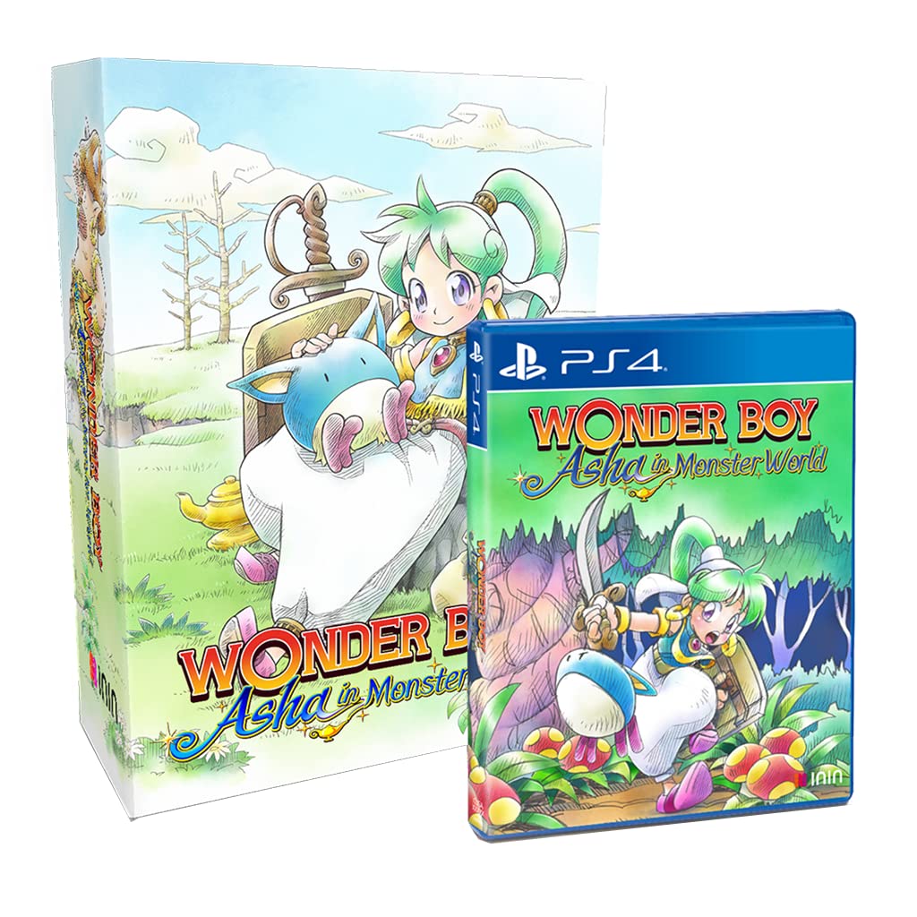 Wonder Boy: Asha in Monster World Collector's Edition - [PEGI] (PlayStation 4) - LIMITED