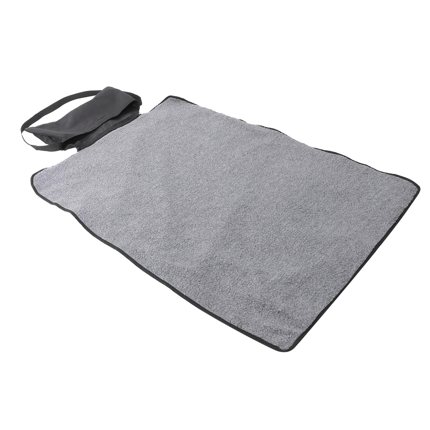 Toyvian Manta Plegable para Mascotas y Térmica, Tela Oxford y Lana de Cordero, Tamaño Portátil, para Exteriores y Viajes, Adecuado para Perros y Gatos