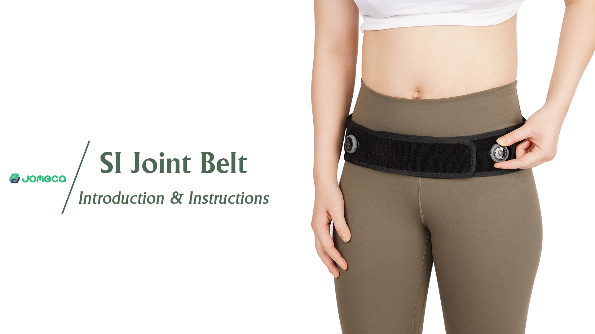 Amazon.com: JOMECA Knob Adjustable Sacroiliac SI Joint Hip Belt