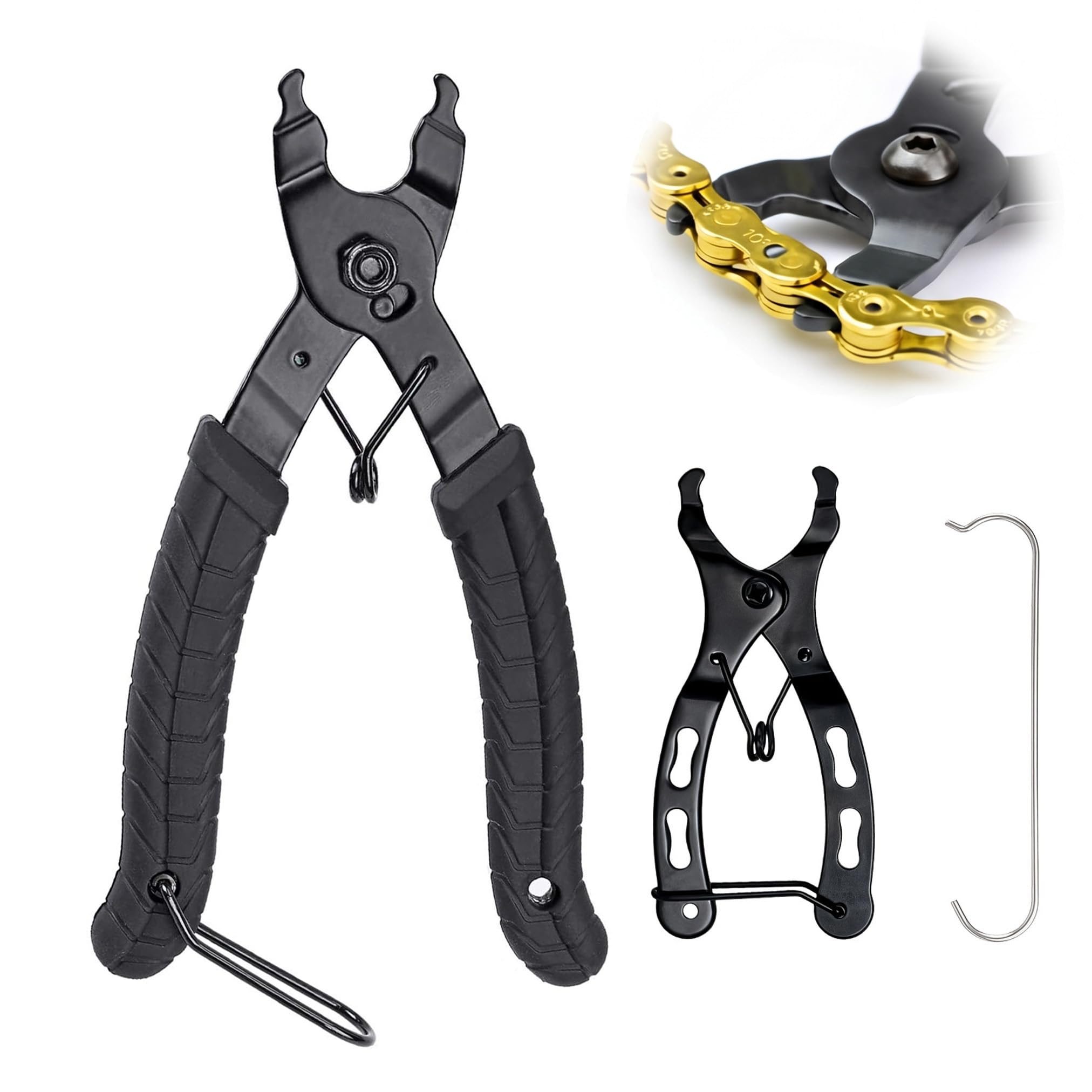 2PCS Convenient Bike Chain Plier Chain Link Removal Tool for 7-11 Speed