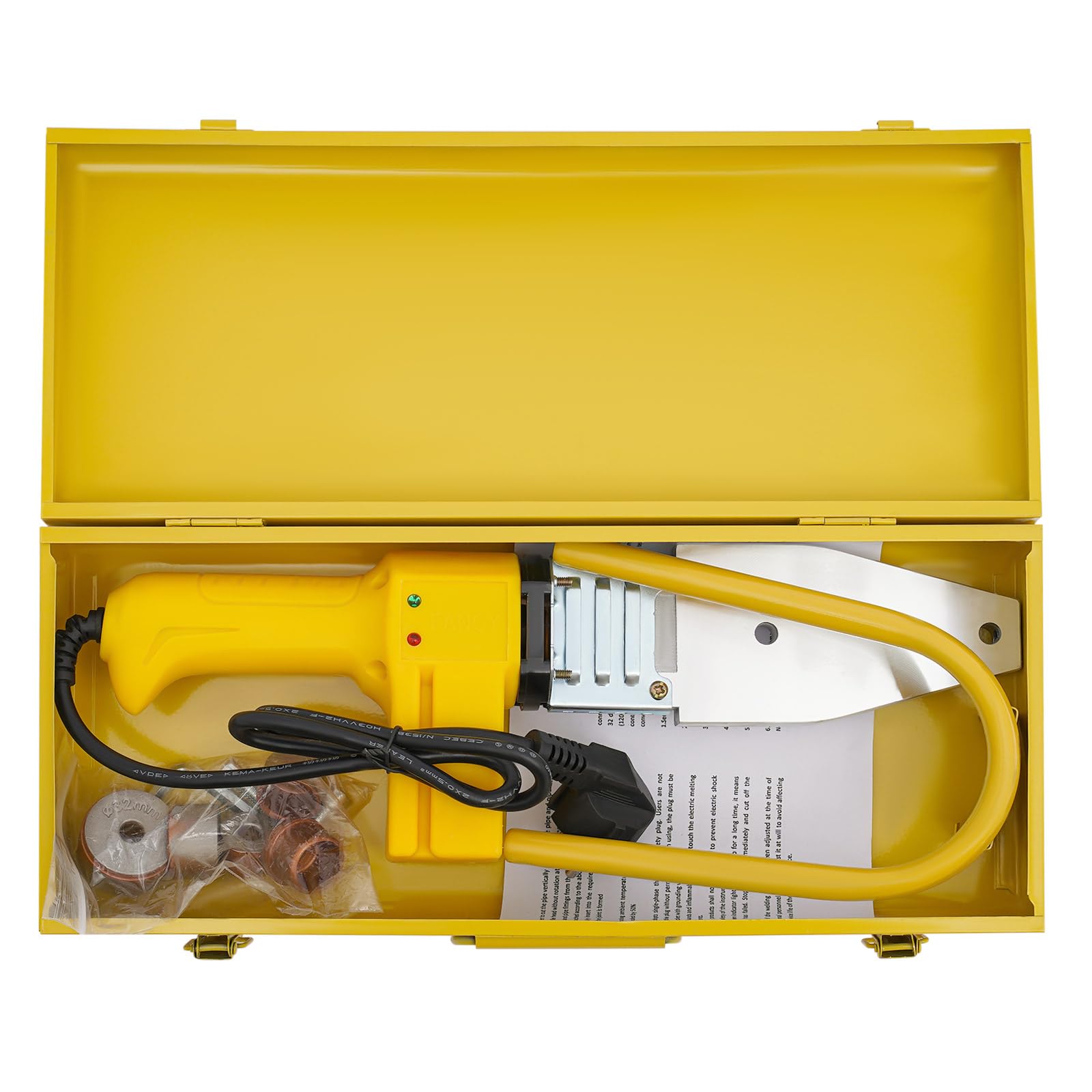 Machine de fusion à chaud à température constante, AC 176 V-245 V PPR Tuyau d'eau Machine à souder à chaud pour tuyaux PPR/PB/PE