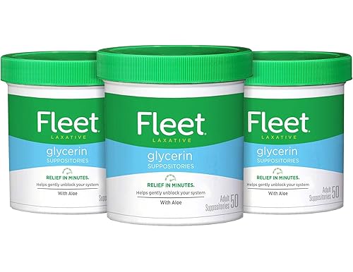 The Best Fleets Glycerin Suppositories for Gentle Relief from Constipation