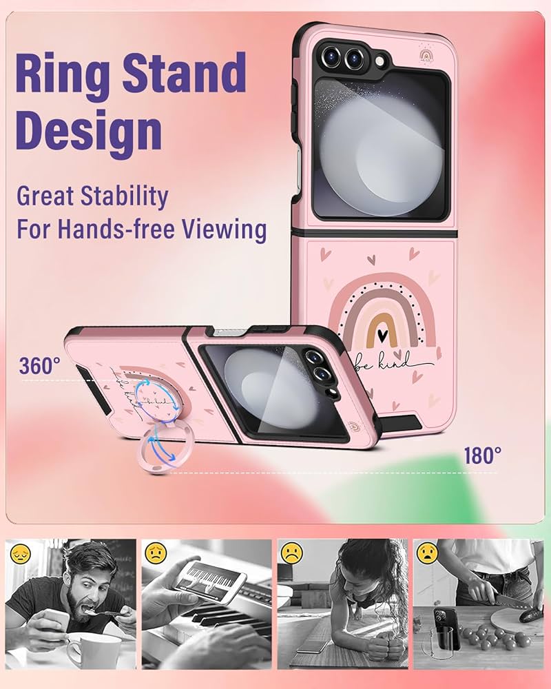 Amazon.com: Funermei (2in1 for Samsung Galaxy Z Flip 5 Case