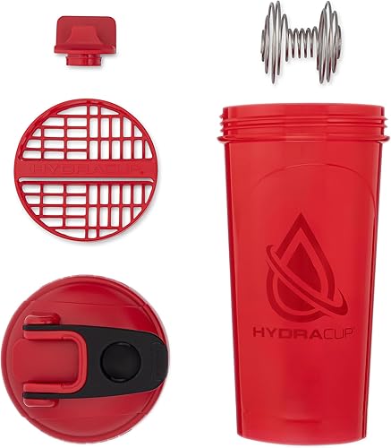 Miniatura 2 de Hydra Cup ProFlow - Botellas agitadoras de 28 onzas para batidos de proteínas, vasos agitadores con batidor de bola, botella agitadora con asa,