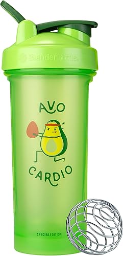 BlenderBottle Just for Fun Classic - Botella mezcladora V2 Avo Cardio,Así es como ruedo,¿Qué es Shakin?,Siente la quemadura