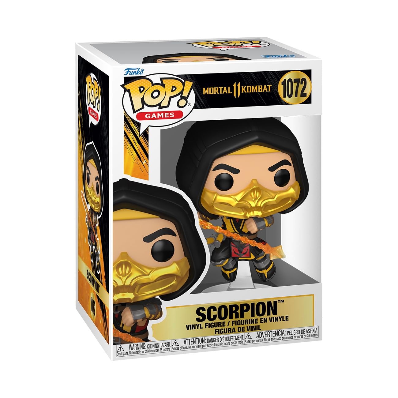 Funko Pop Games: Mortal Kombat 11 Fatality - Scorpion - Mortal Kombat Game Franchise - Collectable Vinyl Figure - Gift Idea - Official Merchandise -