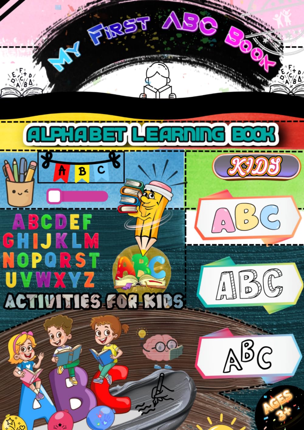 My First Abc Book: Alphabet Learning Book