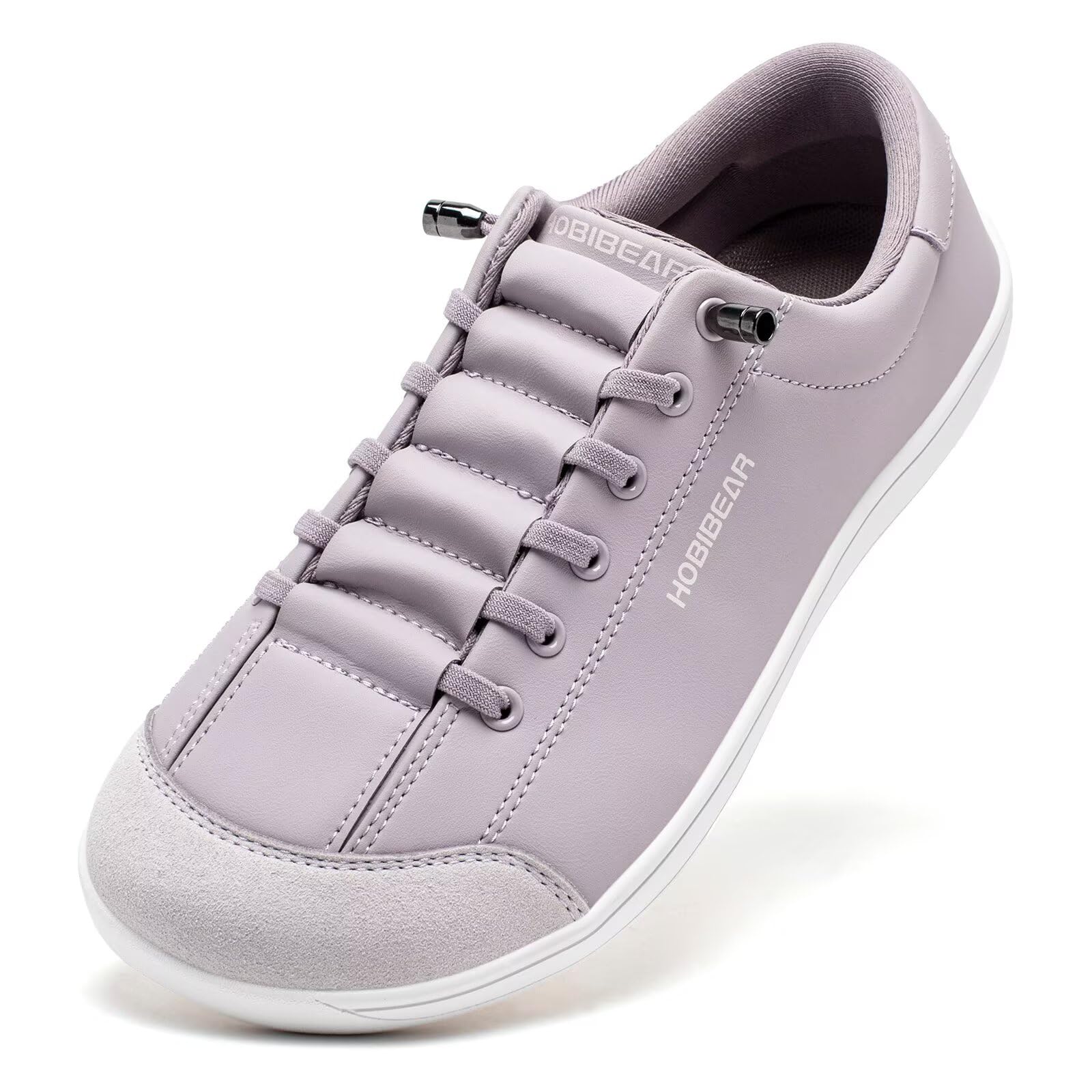 HOBIBEAR Barefoot per Donna e Uomo | Zero Drop | Scarpe da Trail Running in Pelle Ampie e minimaliste