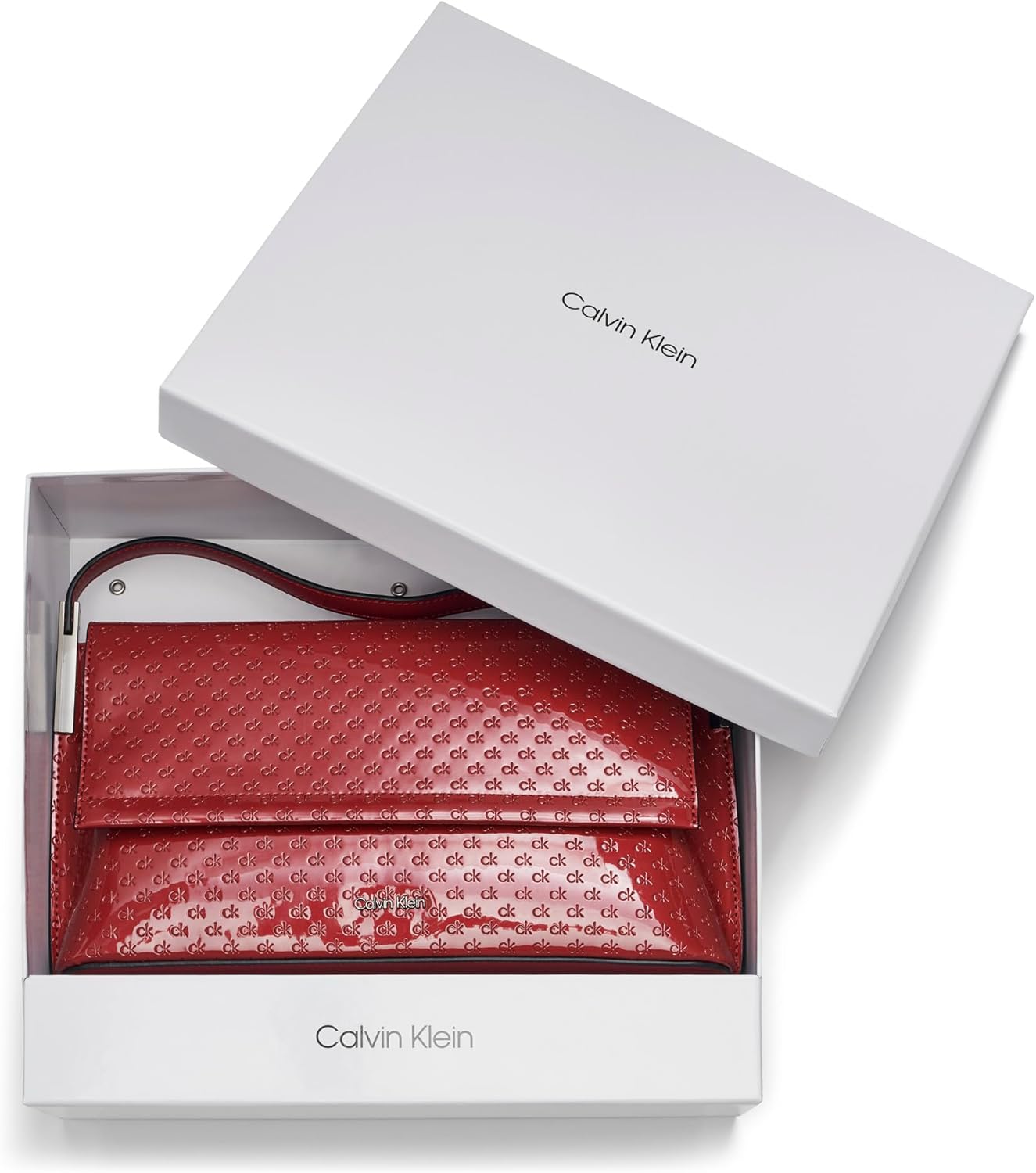 Calvin Klein womens Verne Flap Demi Shoulder Bag - Image 5