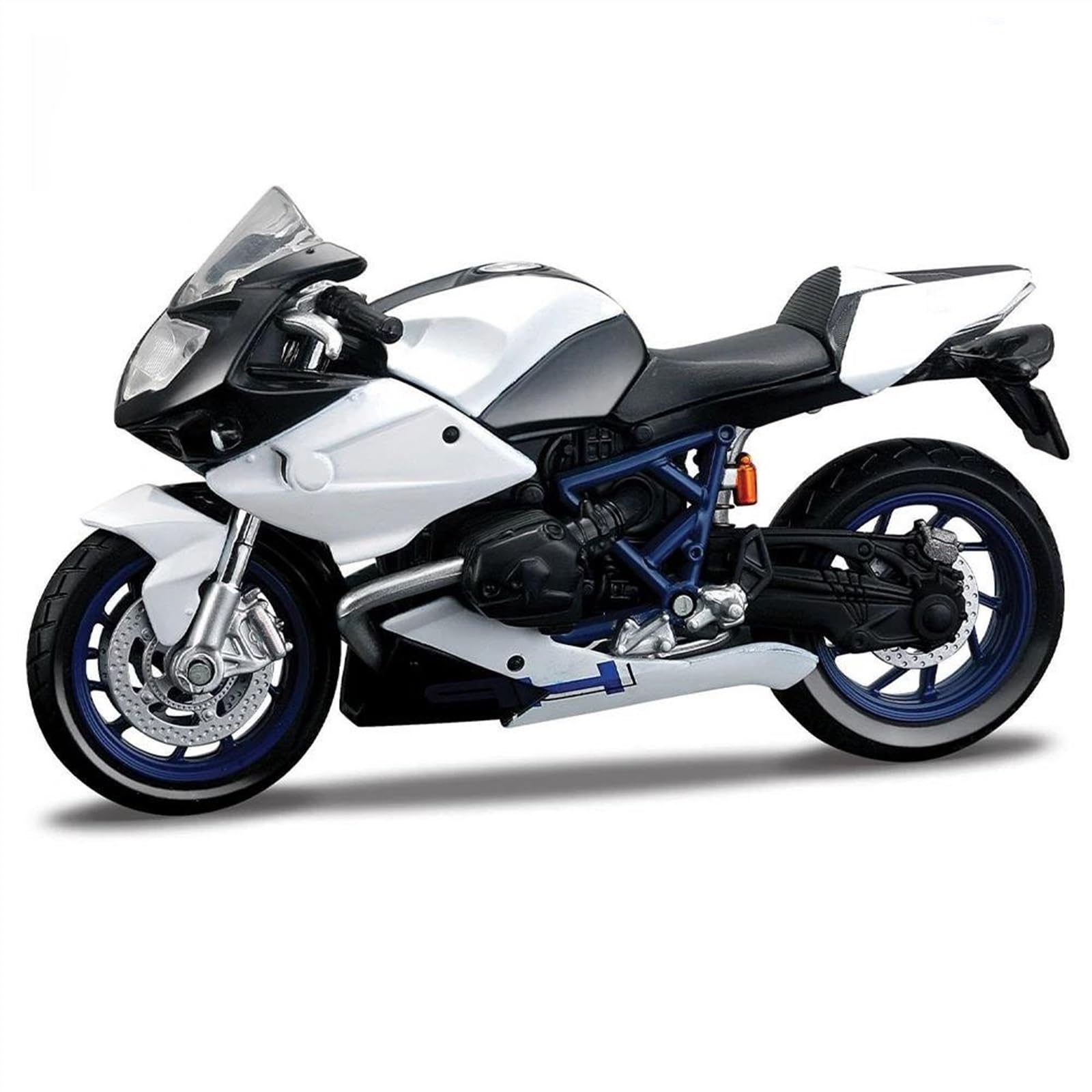 Modello in Scala 1:12 Modello di Moto Pressofuso in Metallo da Collezione per Moto per BMW HP2