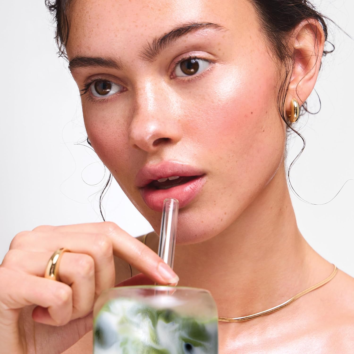 ICONIC LONDON Underglow Matcha Melting Cleansing Balm | Makeup Remover with Squalane & Ceramides for Softer, Plumper Skin | Vegan, 1.41 oz