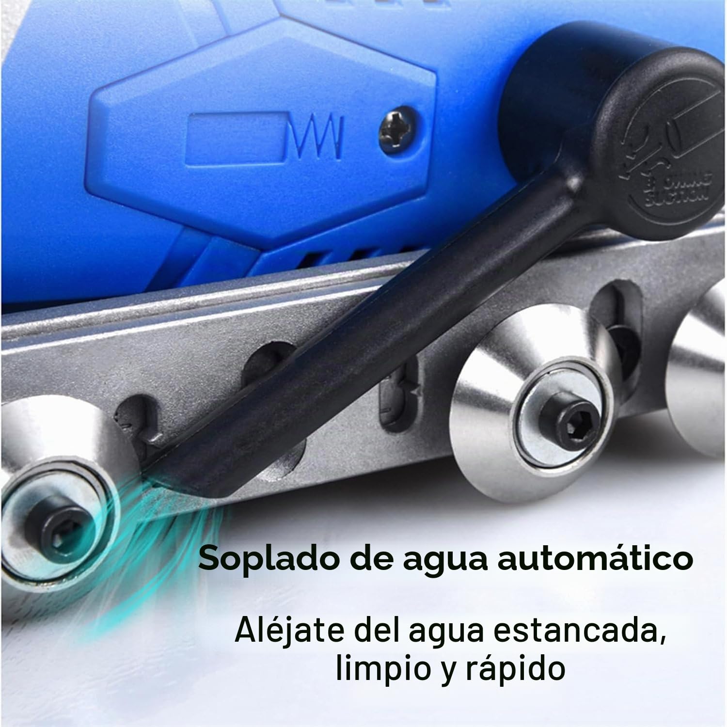 Limpiador Juntas Azulejos 9000 RPM, Herramienta Eléctrica para Quitar Juntas Azulejos con Soplador Agua Automático, Herramienta para Rejuntar Suelos 1200 W con Hoja Diamante