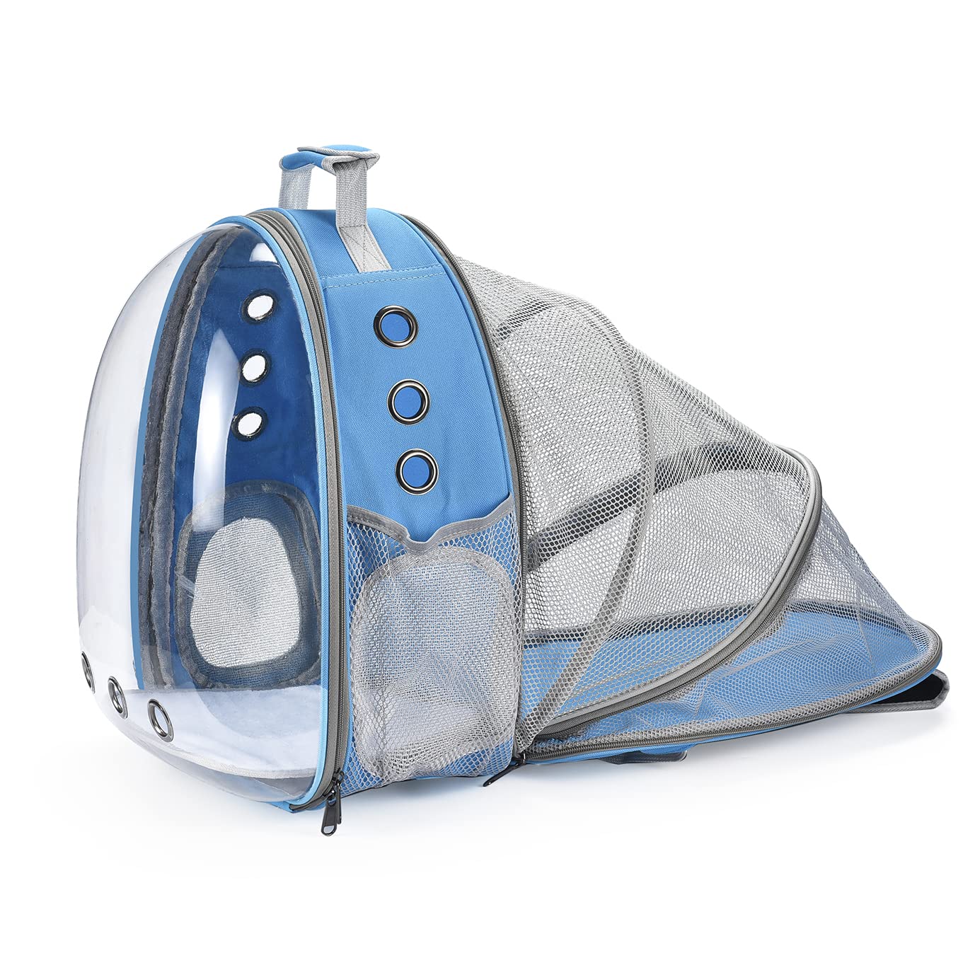Sac à Dos Chat Chien.Sac Transport pour Chien Chat pour Petits Chats et Chiens Chiot.Sac à Bulles pour Chat Chien avec fenêtre Frontale Transparente et Dos Extensible,idéal pour Voyage