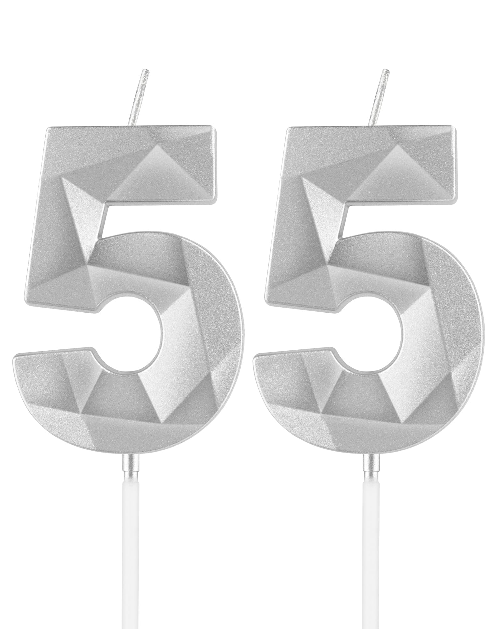Royal Blue 13th Birthday Candles, 3D Number 13 Candle for Cake, Boy Girl 13th Birthday Decorations,Sapphire Candle Topper Blue Cake Decorations for Birthday Party Wedding Anniversary Supplies — view 352