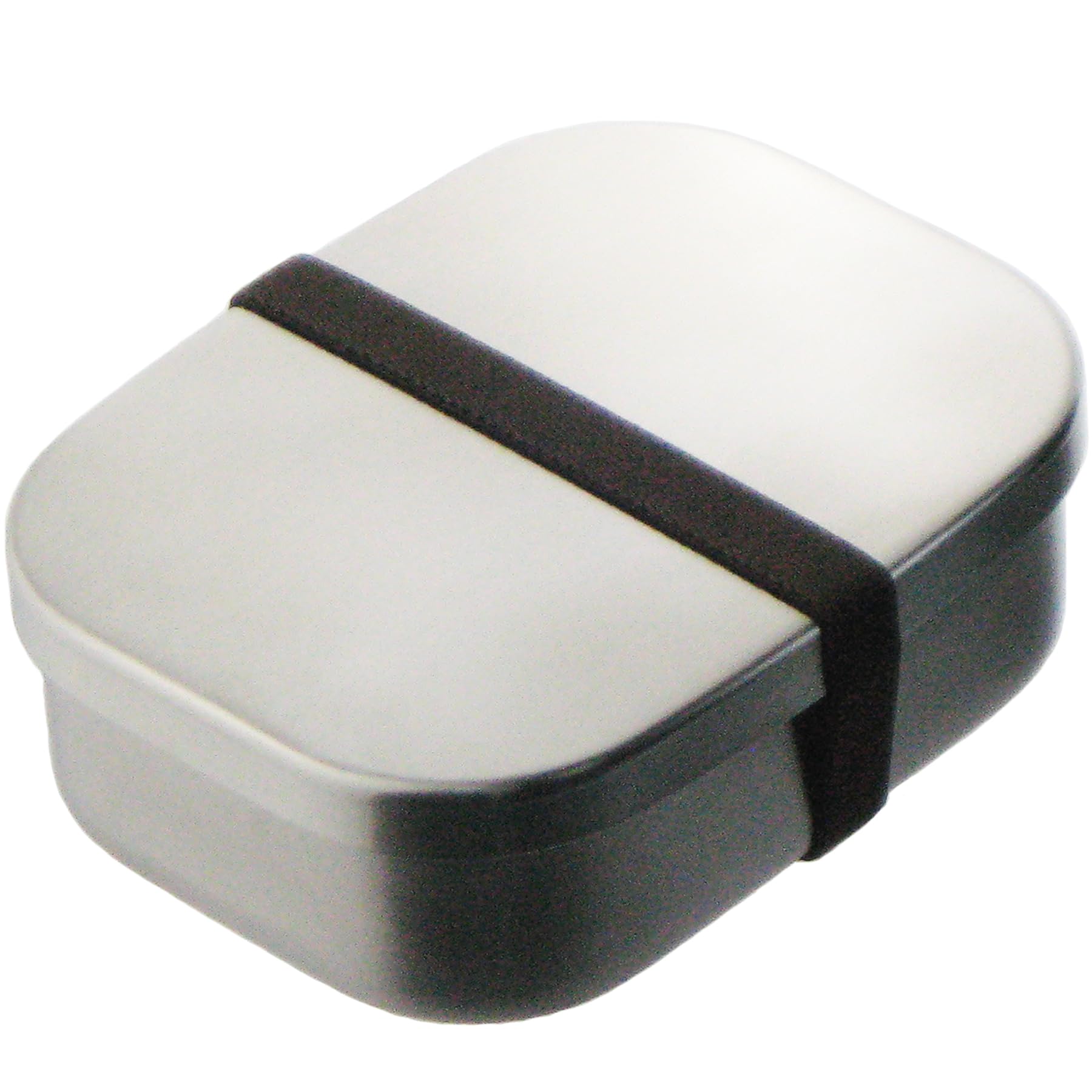 Tsubame Sanjo Stainless Steel Bento Box 24oz 18-8 Gasket Belt Made in Japan