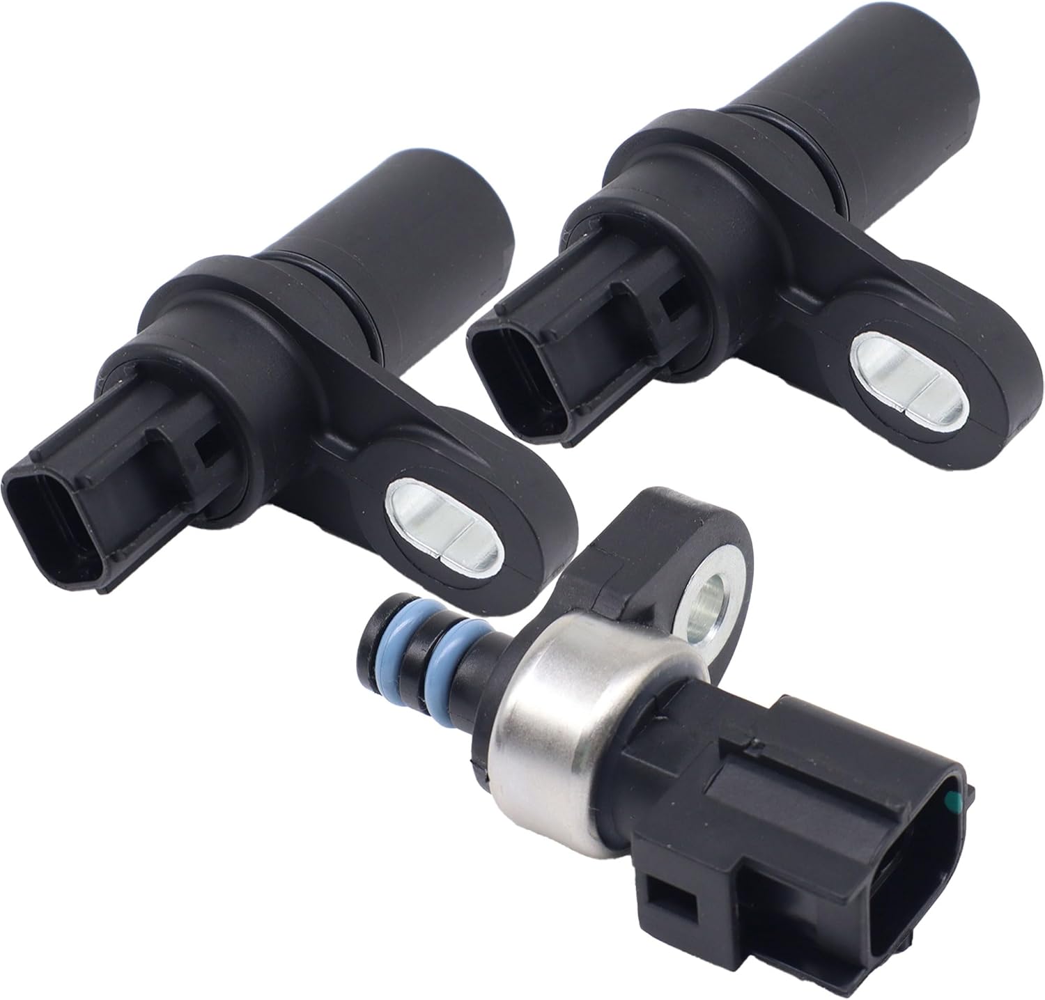 HiSport 45RFE 545RFE 68RFE Automatic Transmission Input Output Speed Sensor 3PCS 1999-Up Pressure Transducer Sensor Compatible with Dodge Jeep Grand Cherokee RAM 1500 2500 Pickup 04799758AD 4799061AB