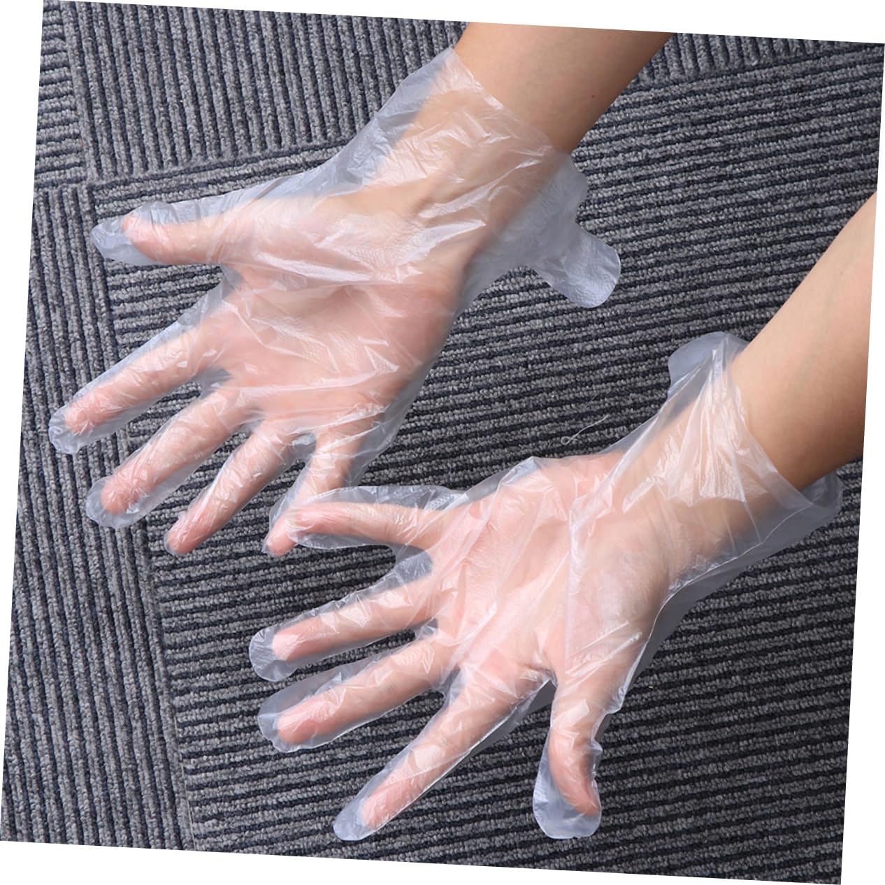 ARTIBETTER 400pcs Disposable Foot Cover Gloves Breathable Pedicure Covers Plastic Foot Covers Waterproof Feet Covers for Sp